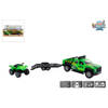 Kids Globe terreinwagen met trailer+quad