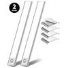 Kastverlichting LED met Bewegingssensor en Bevestigingsset - Draadloos - 30 cm - (2 PACK)