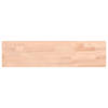 vidaXL Wandschap 80x20x2,5 cm massief beukenhout