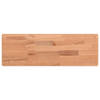 vidaXL Wandschap 60x20x4 cm massief beukenhout