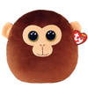 Ty Squish a Boo - Dunston Brown Monkey - Knuffel - 31 cm