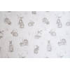 Zydante Swisstech® - Dekbedovertrekset - The Cotton Collection - White Bunny - 200x200/220 + 2*60x70 cm