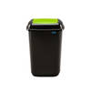 Plafor Quatro Prullenbak, afvalbak afvalscheiding, recycling, keuken 45 L, Groen