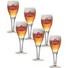 Texels Bierglazen op Voet 30cl set van 6 stuks - Bier Glas 0,30 l - 300 ml