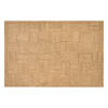 Beliani ESENTEPE - Gevlochten-Beige-Jute