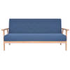 The Living Store 3-zitsbank - Blauw - 158 x 67 x 73.5 cm - Comfortabel en duurzaam