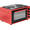 Wiggo WMO-E4562H(R) - Vrijstaande oven met kookplaat 2000 W - 45 liter - Rood