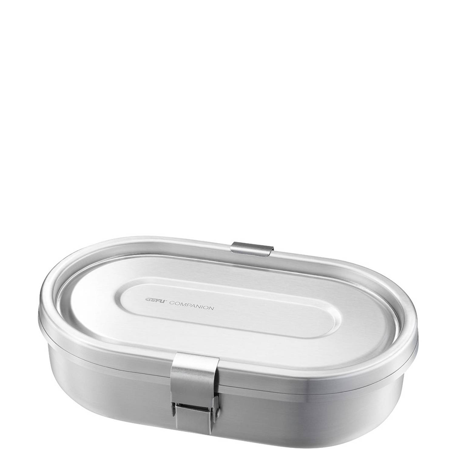 Lunchbox met 2 compartimenten, 700 ml, RVS, 20 jaar garantie - GEFU | COMPANION