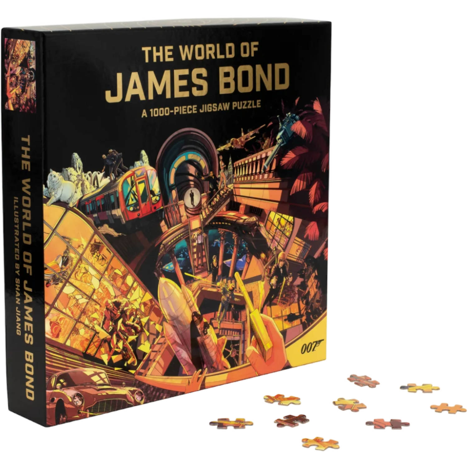 Laurence king puzzel the world of james bond 1000 stukjes