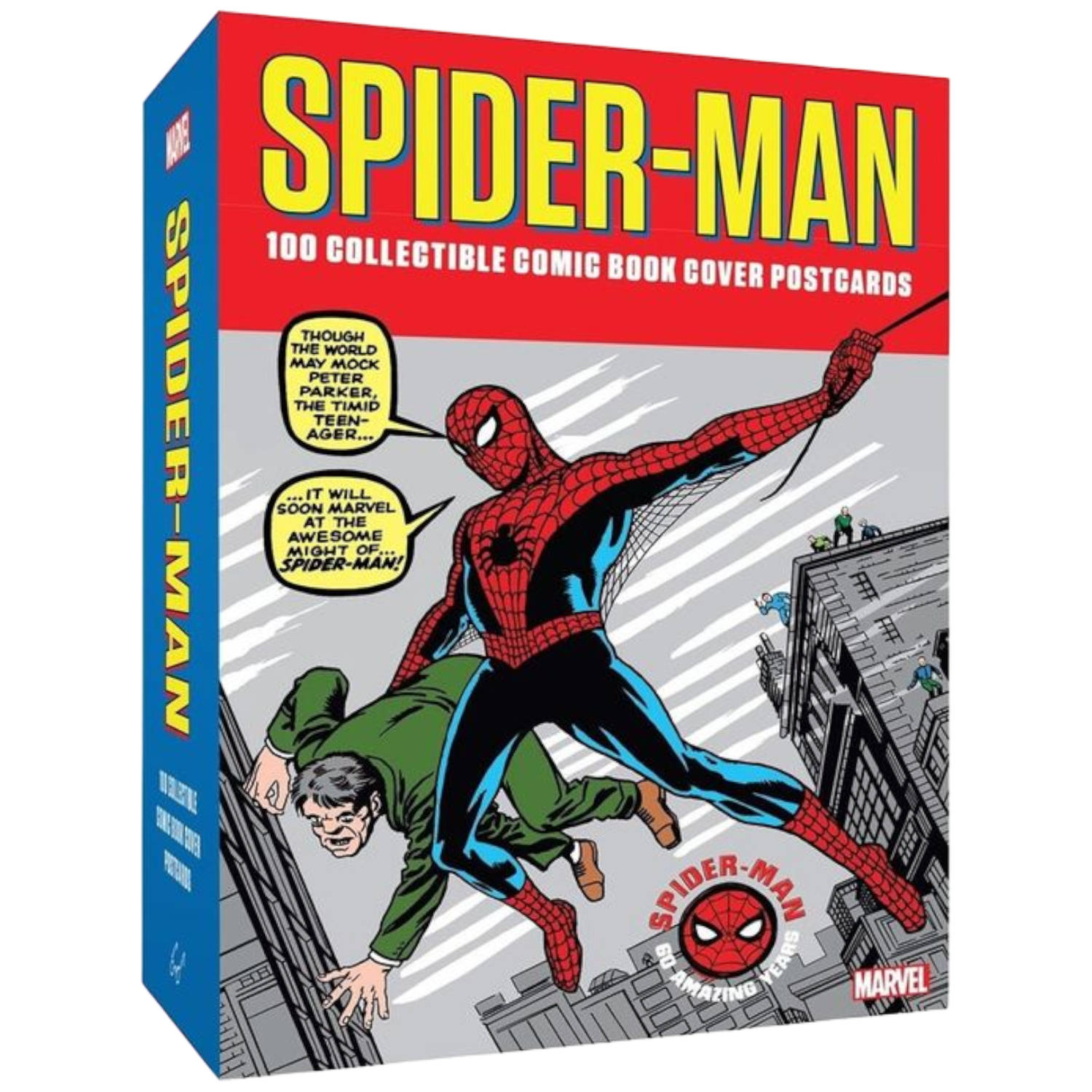 Chronicle books verzendkaarten spiderman 100 stuks