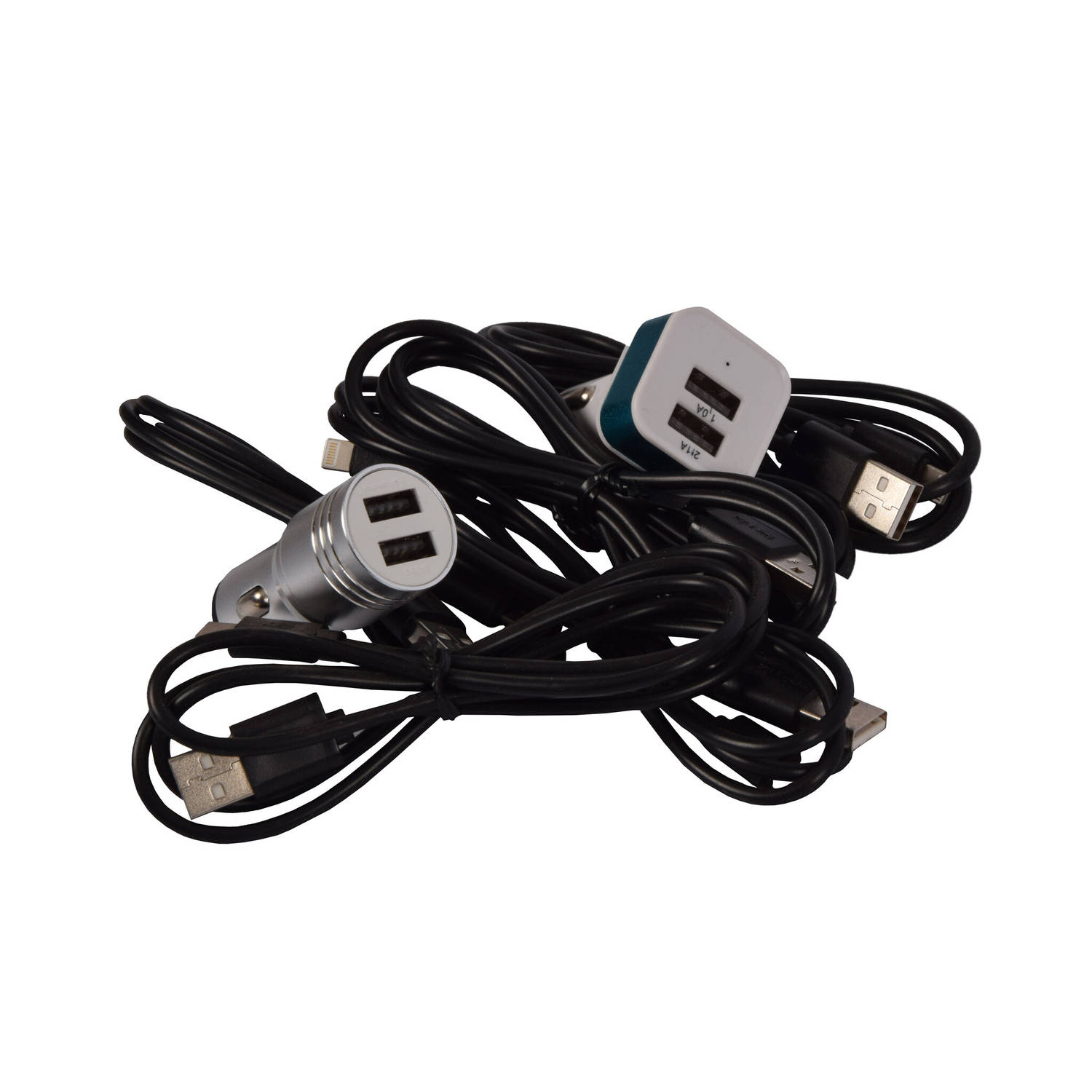 USB Kabel Oplader Kabel Type C naar USB-A Universele Zwart Compatibel met Apple iPhone, Samsung,