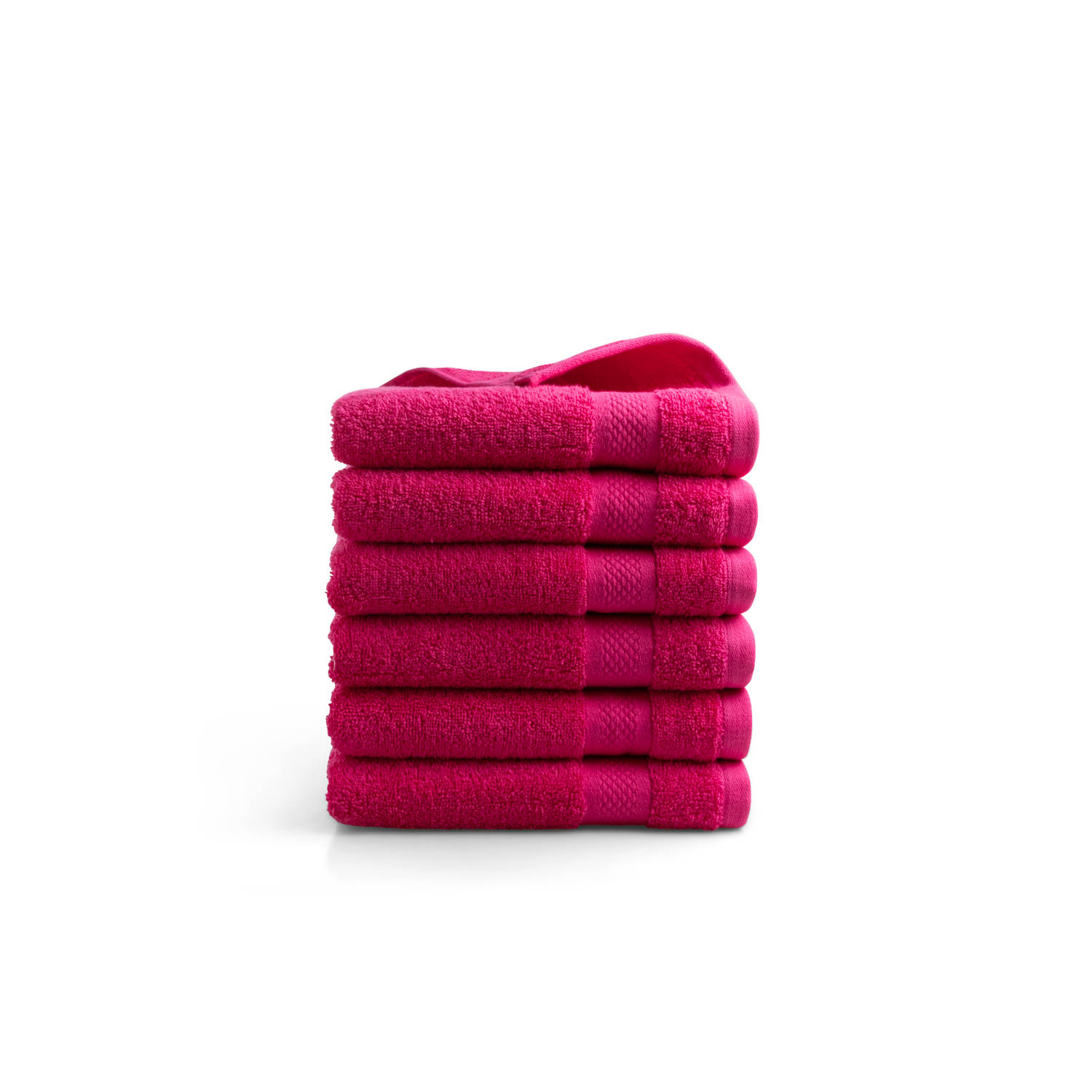 Handdoek Hotel Collectie 6 stuks 50x100 roze