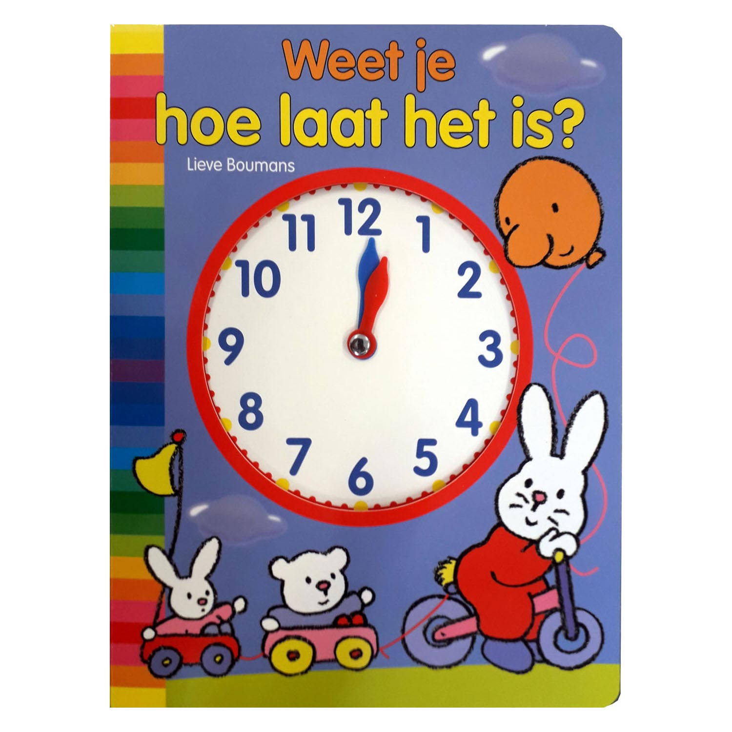 Mondikaarten Kartonboek Weet je hoe laat het is?