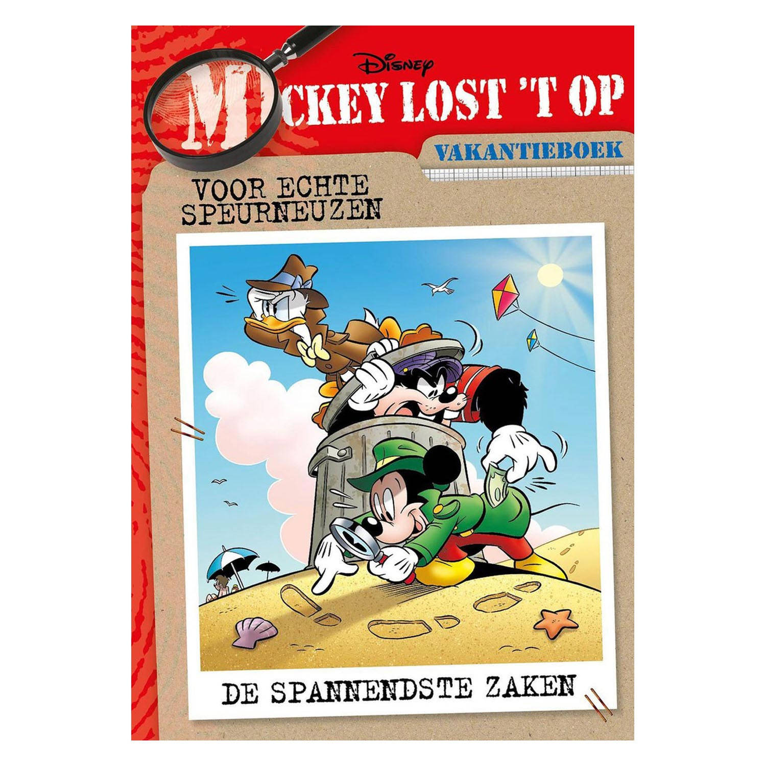 Boek Specials Nederland BV Vakantieboek Mickey Lost 't Op