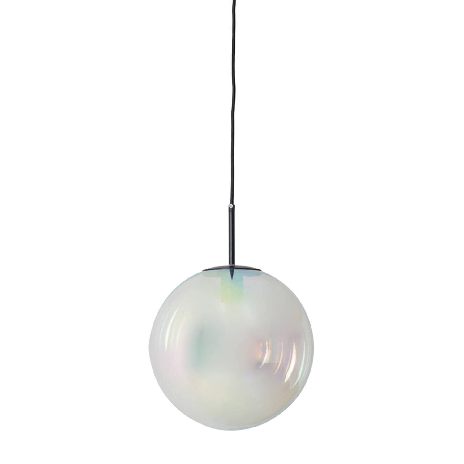 Light & Living Hanglamp Medina Multicolor Glas Ø30cm
