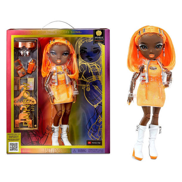 Rainbow High S23 Modepop - Michelle St. Charles - Oranje (5763127)