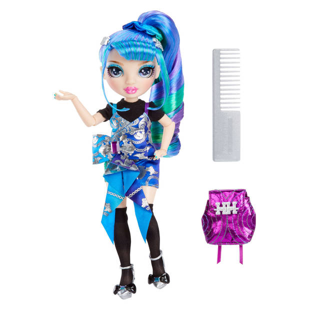 Rainbow High Junior High Special Edition Modepop Holly De'Vious - Blauw (5769043)