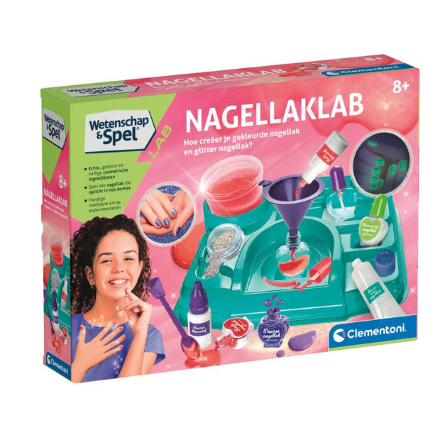 Clementoni Wetenschap Nail Lab Nagelverzorging en Nail Art Kit