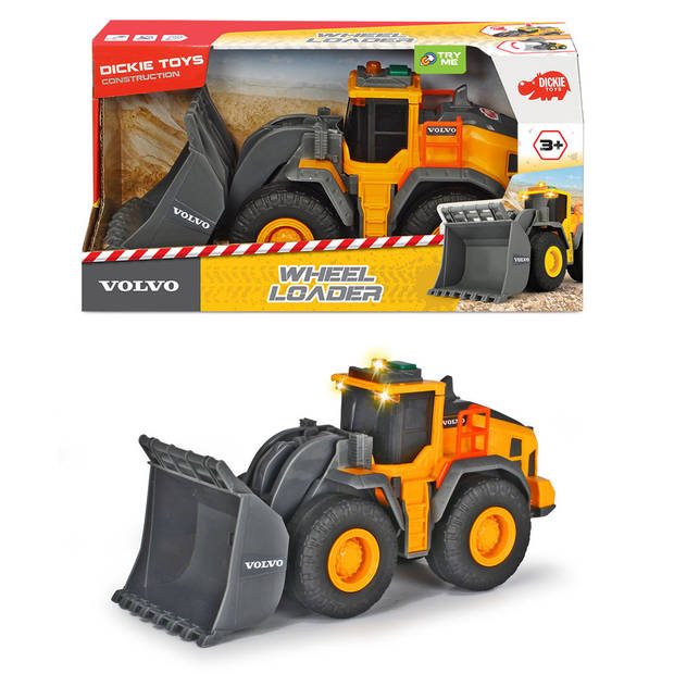 Bulldozer Volvo Licht En Geluid 23 Cm