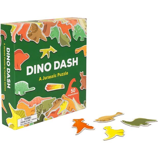 Laurence king puzzel dino dash 50 stukjes