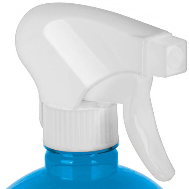 Juypal Plantenspuit/Waterverstuiver - wit/blauw - 400 ml - kunststof - sprayflacon - Waterverstuivers
