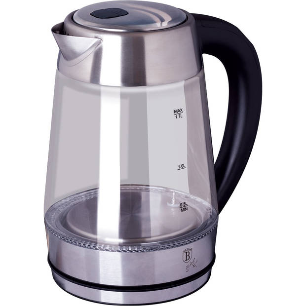 Berlinger Haus 9127 - Waterkoker - 1.7 liter - Led licht - 2200 watt - Stainless steel collection