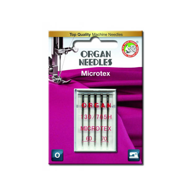 Organ Microtex 60-70 5 stuks