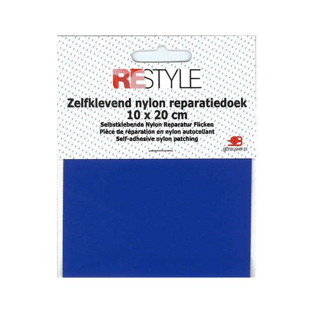 Restyle 015.79105 Reparatiedoek nylon 10 cm x 20 cm zelfklevend