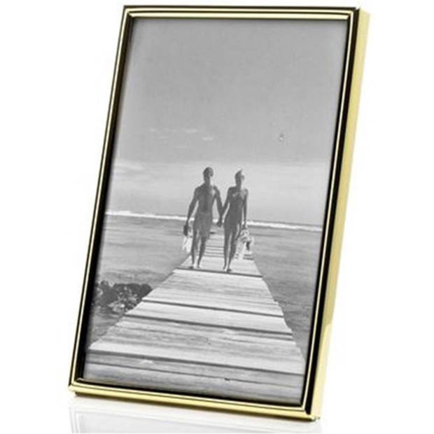 AL - Gouden Fotolijst voor foto formaat 5x8cm