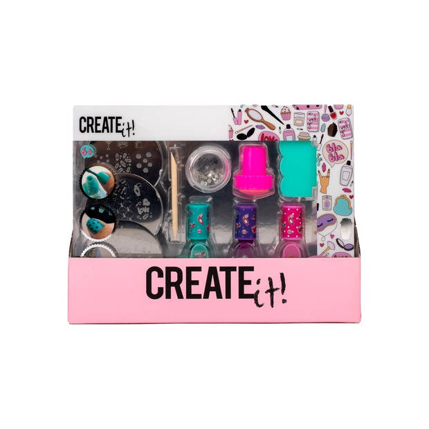 Create It! Beauty Nageldecoratie Stempelset