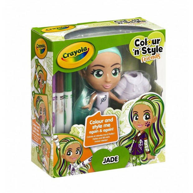 Crayola Colour n Style Friends Inkleuren Jade