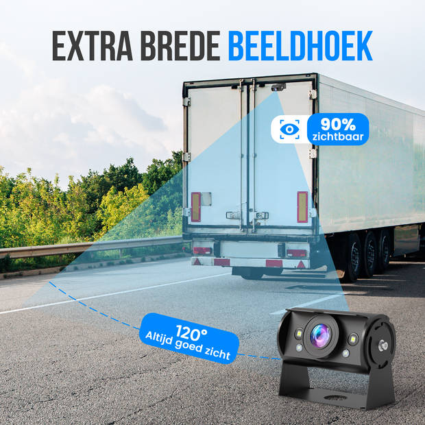 Strex Achteruitrijcamera Set Bedraad HD 1080P - 7