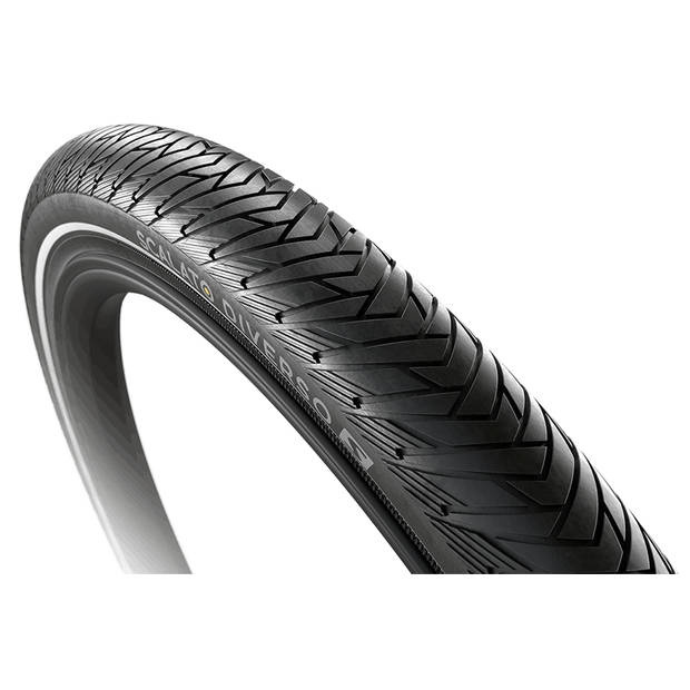 Scalato Buitenband Diverso S 28 inch 50-622 rubber zwart