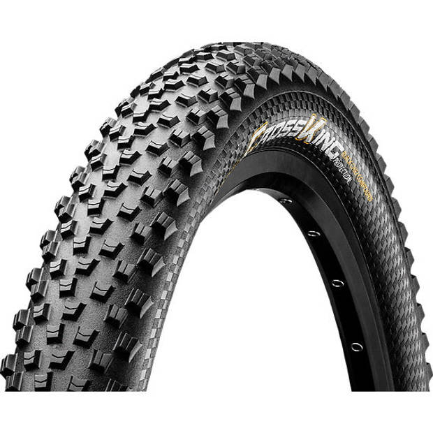 Continental Buitenband (58-559) 26-2.3 Cross King 2.3 PT zwart vouwband