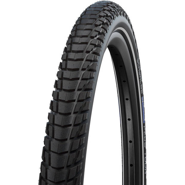 Schwalbe Buitenband Marathon Plus SmartGuard 28 x 1.40"/ 37-622mm zwart met reflectie