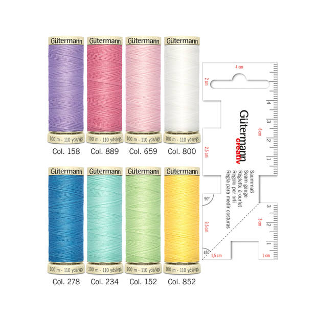 Gutermann Naaigarenset met Zoomlat