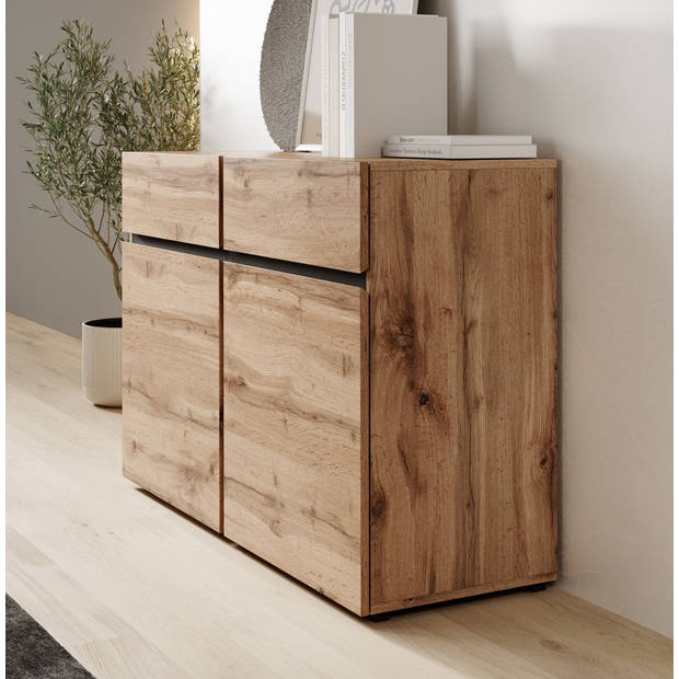 Meubella Dressoir Cainan - Eiken - 119 cm