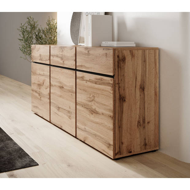 Meubella Dressoir Cainan - Eiken - 180 cm