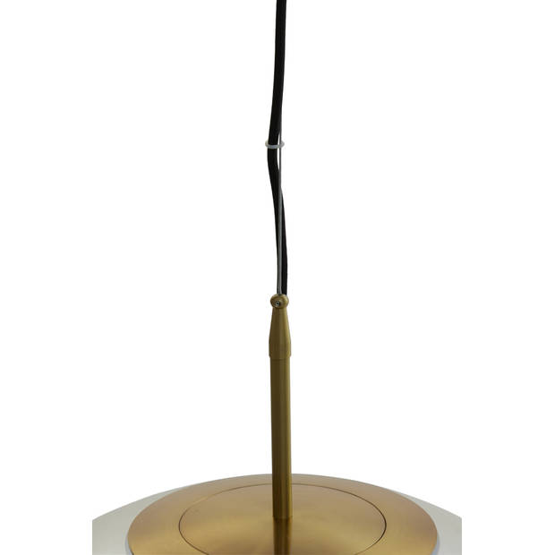 Light and Living hanglamp - brons - glas - 2958985