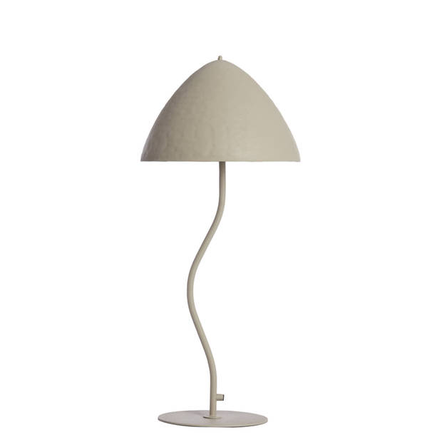 Light and Living tafellamp - beige - metaal - 1884527