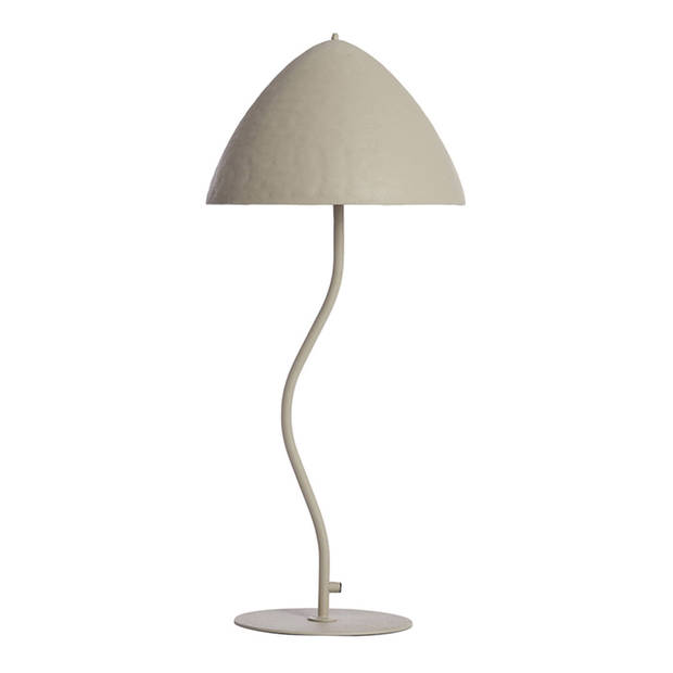 Light and Living tafellamp - beige - metaal - 1884527