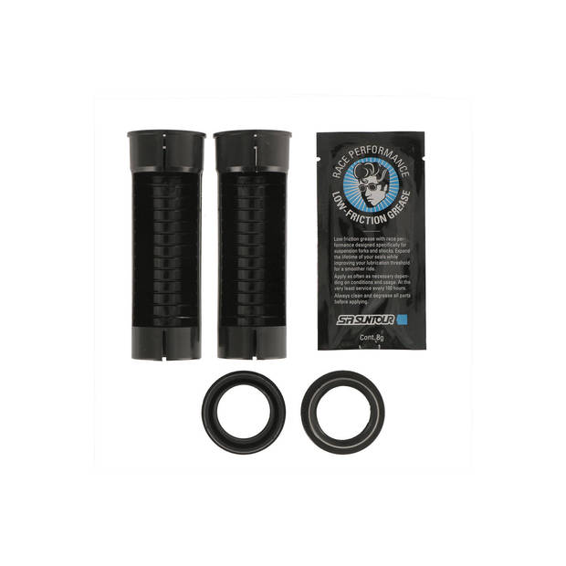 SrSuntour Suntour service kit stof afdichting en plastic sleeves ø 30mm fka122-92