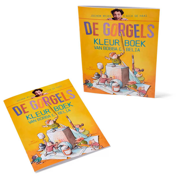 De Gorgels Kleurboek van Bobba & Belia