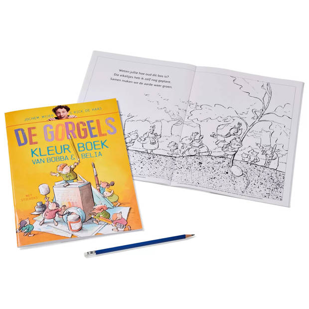 De Gorgels Kleurboek van Bobba & Belia