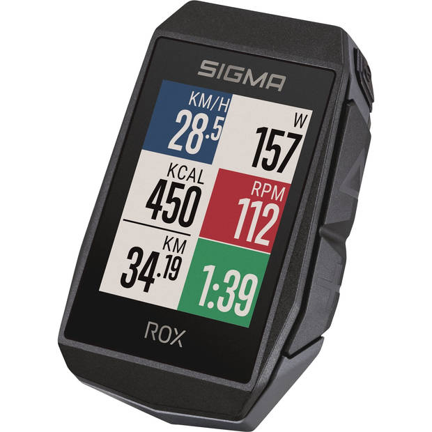 Sigma Rox 11.1 evo gps hr + cad/snelh set + sb gps+ant+/ble riem+usb-c