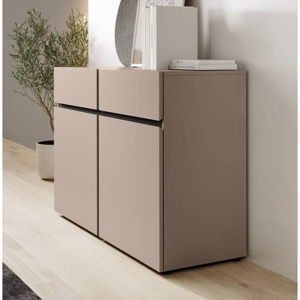 Meubella Dressoir Cainan - Beige - 119 cm