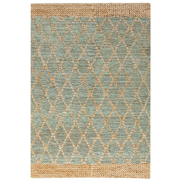 Beliani TELLIKAYA - Laagpolig-Beige-Jute