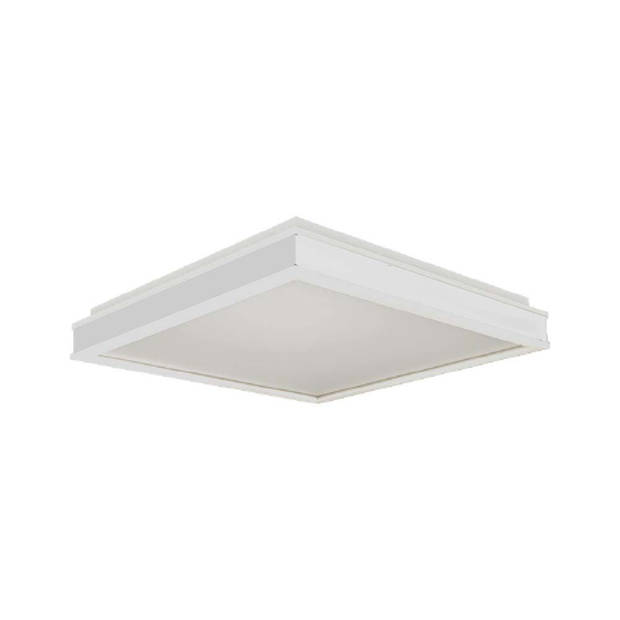 V-TAC VT-7781-W Vierkante design plafonnière - Wit - IP20 - 18W - 1490 Lumen - 4000K