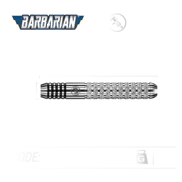 Winmau Barbarian Inox steeltip dartpijlen