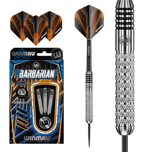 Winmau Barbarian Inox steeltip dartpijlen